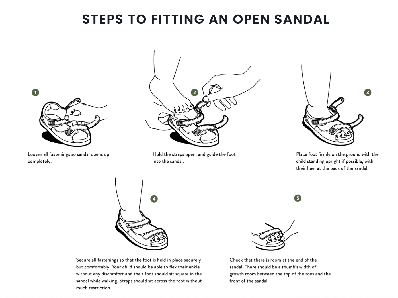 Step up - Open-toe Sandals