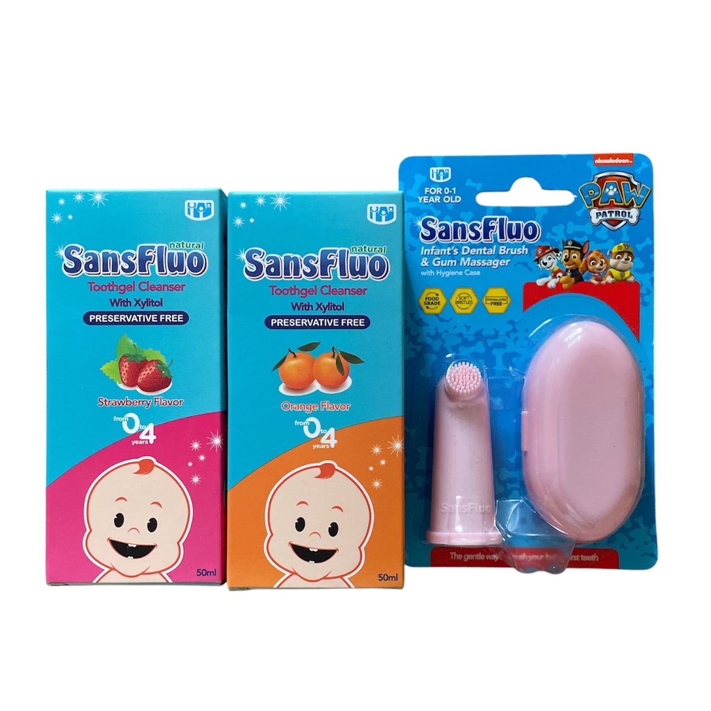 Sanfluo Natural Baby Toothgel – Fluoride Free & Safe to Swallow