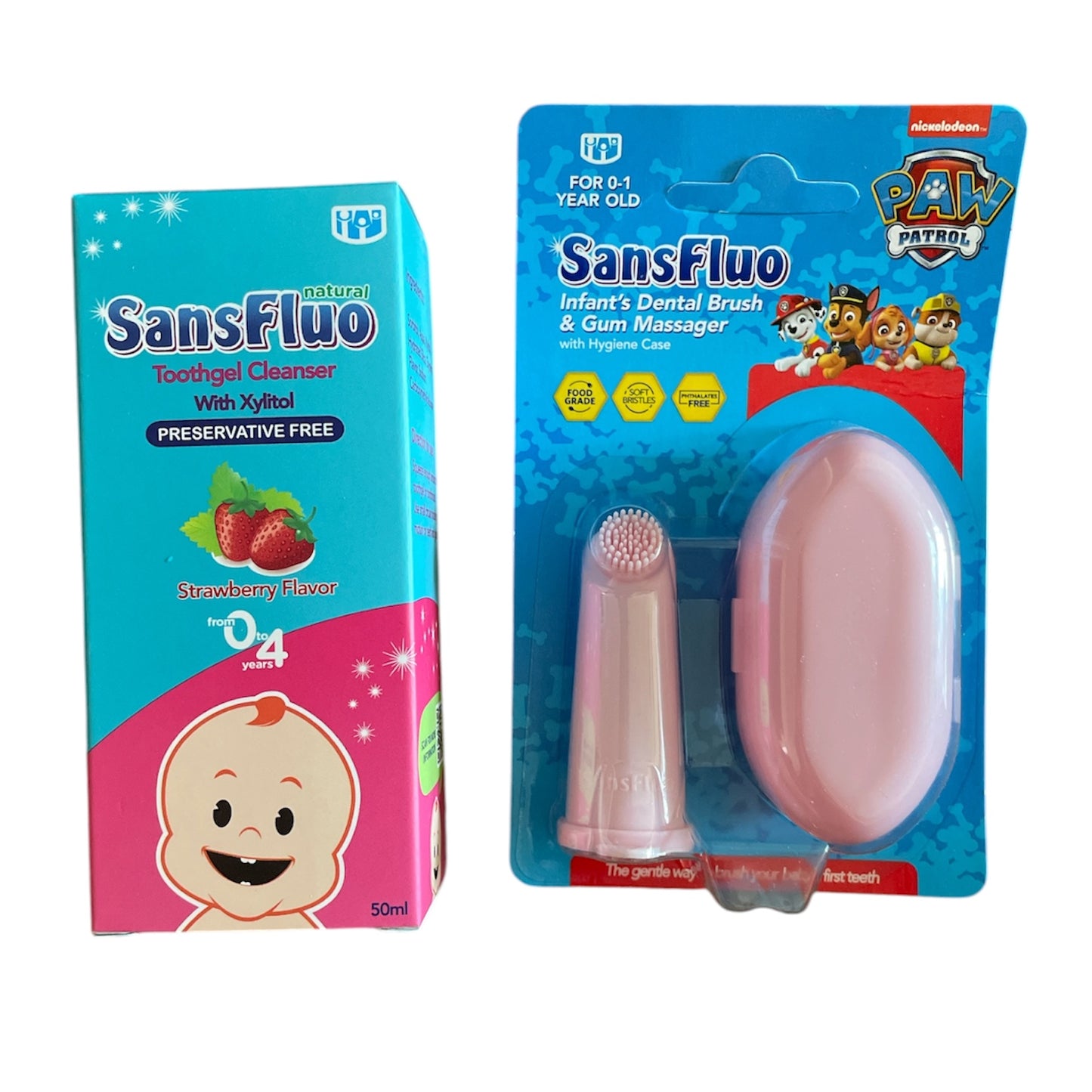 Sanfluo Natural Baby Toothgel – Fluoride Free & Safe to Swallow