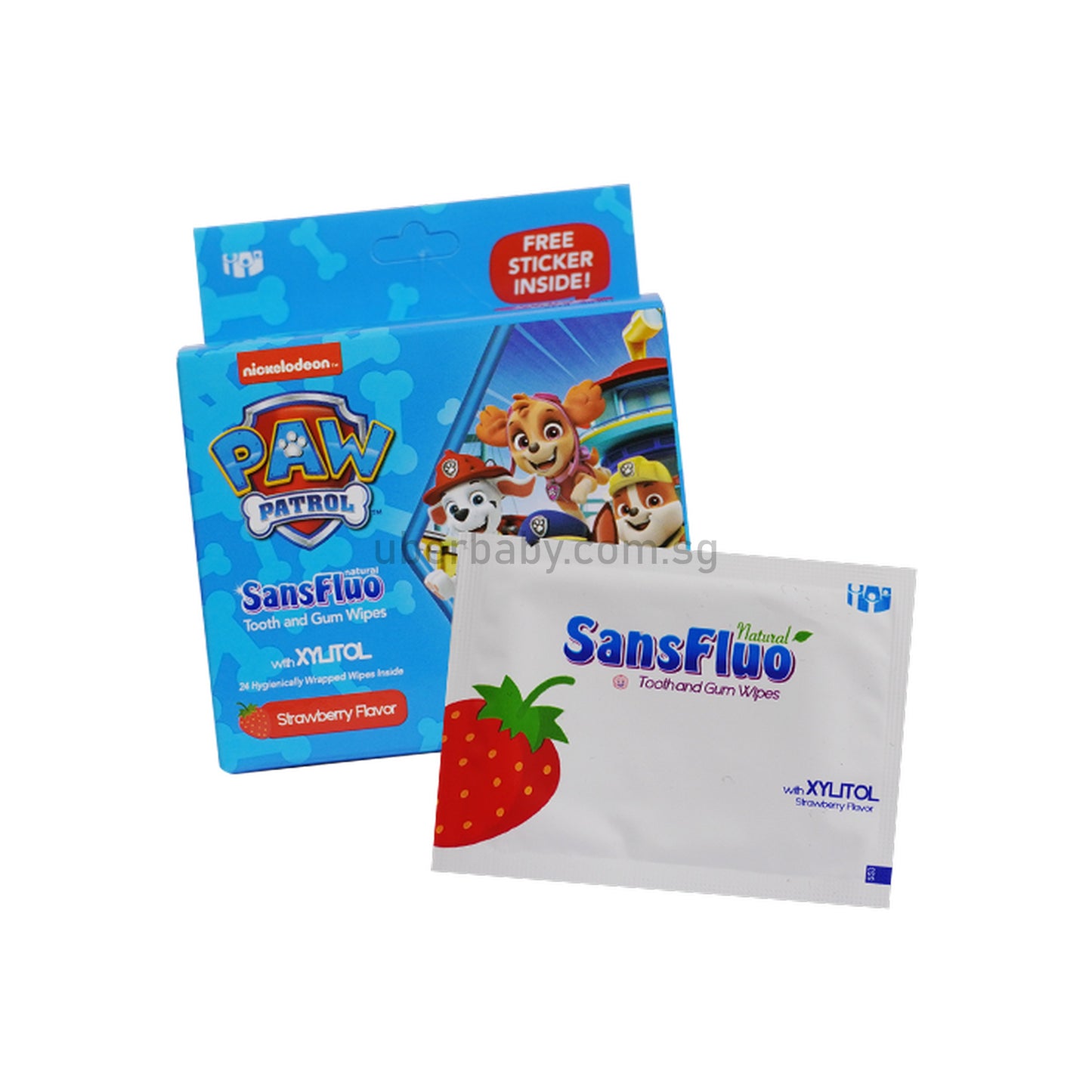 Sanfluo Natural Baby Dental Wipes