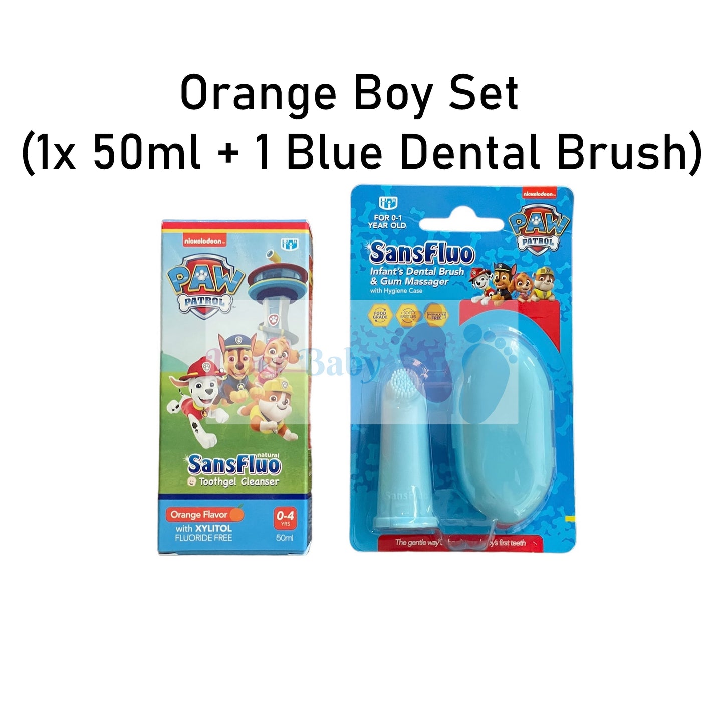 Sanfluo Natural Baby Toothgel – Fluoride Free & Safe to Swallow