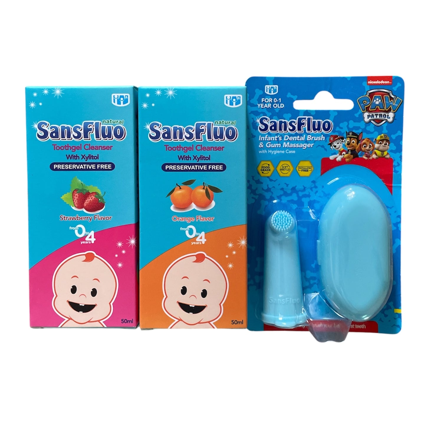 Sanfluo Natural Baby Toothgel – Fluoride Free & Safe to Swallow