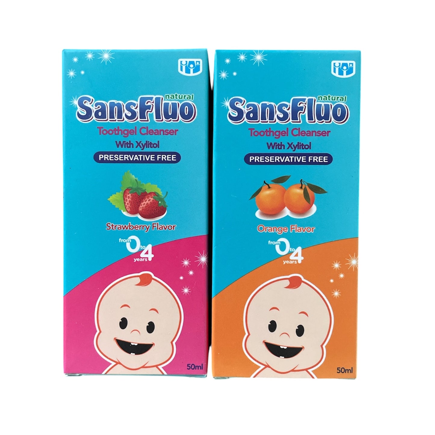 Sanfluo Natural Baby Toothgel – Fluoride Free & Safe to Swallow
