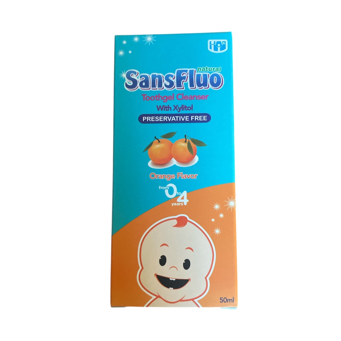 Sanfluo Natural Baby Toothgel – Fluoride Free & Safe to Swallow