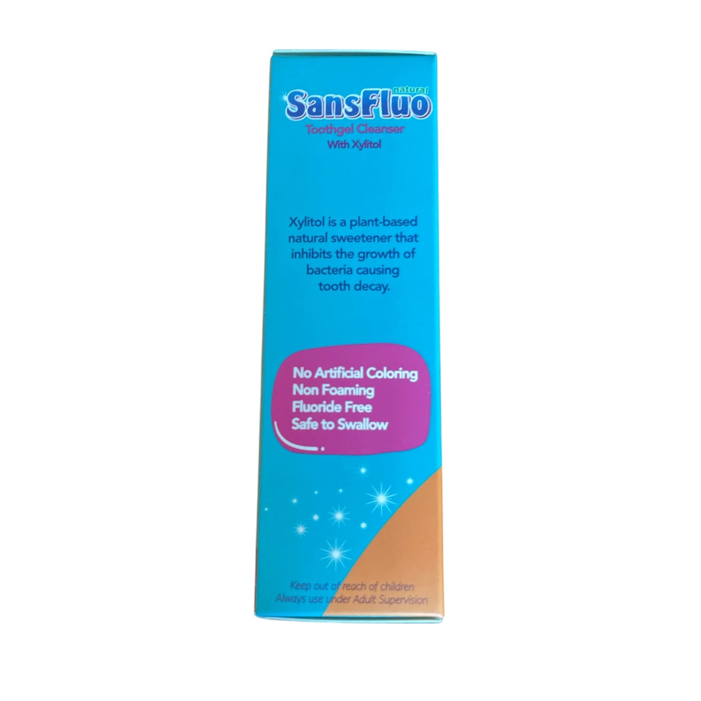 Sanfluo Natural Baby Toothgel – Fluoride Free & Safe to Swallow