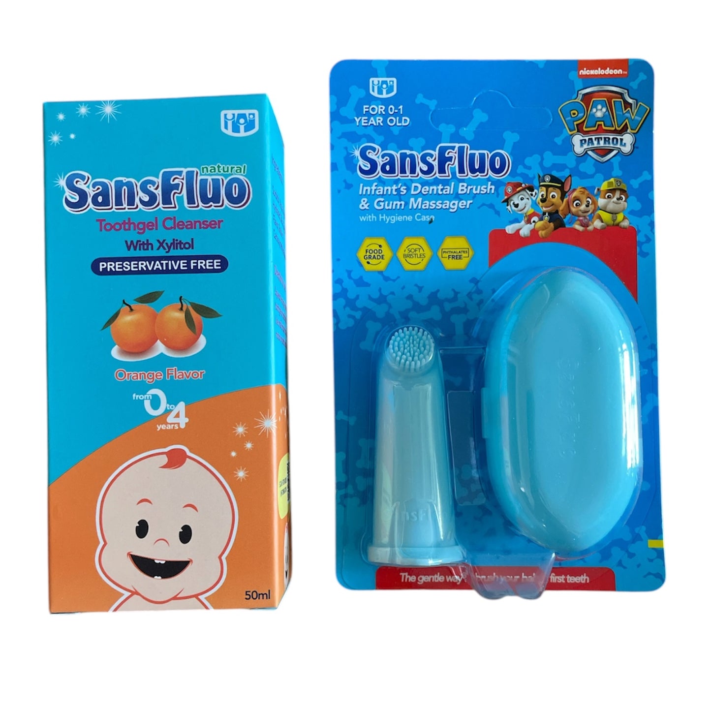 Sanfluo Natural Baby Toothgel – Fluoride Free & Safe to Swallow