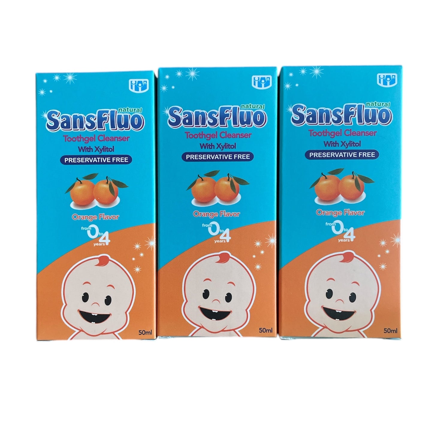 Sanfluo Natural Baby Toothgel – Fluoride Free & Safe to Swallow