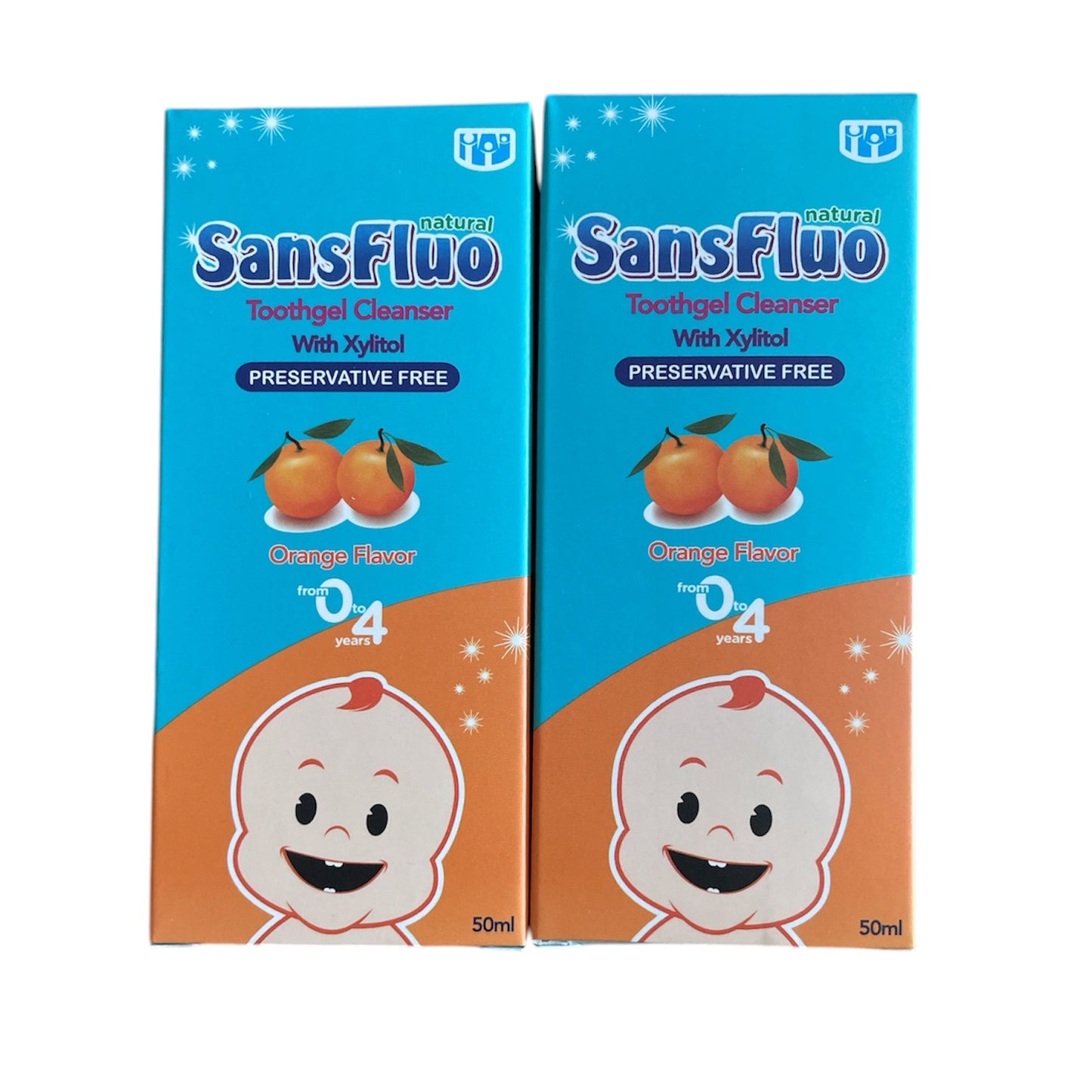 Sanfluo Natural Baby Toothgel – Fluoride Free & Safe to Swallow