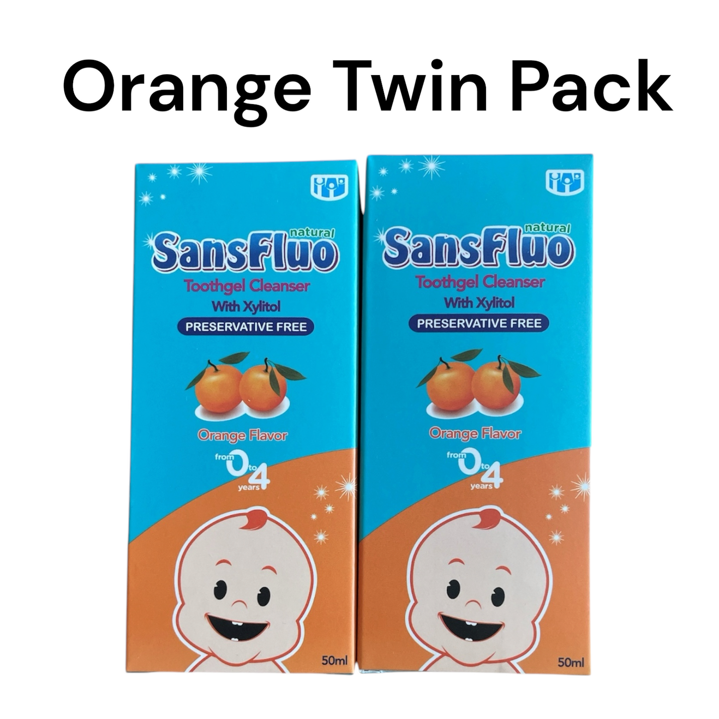 Sanfluo Natural Baby Toothgel – Fluoride Free & Safe to Swallow