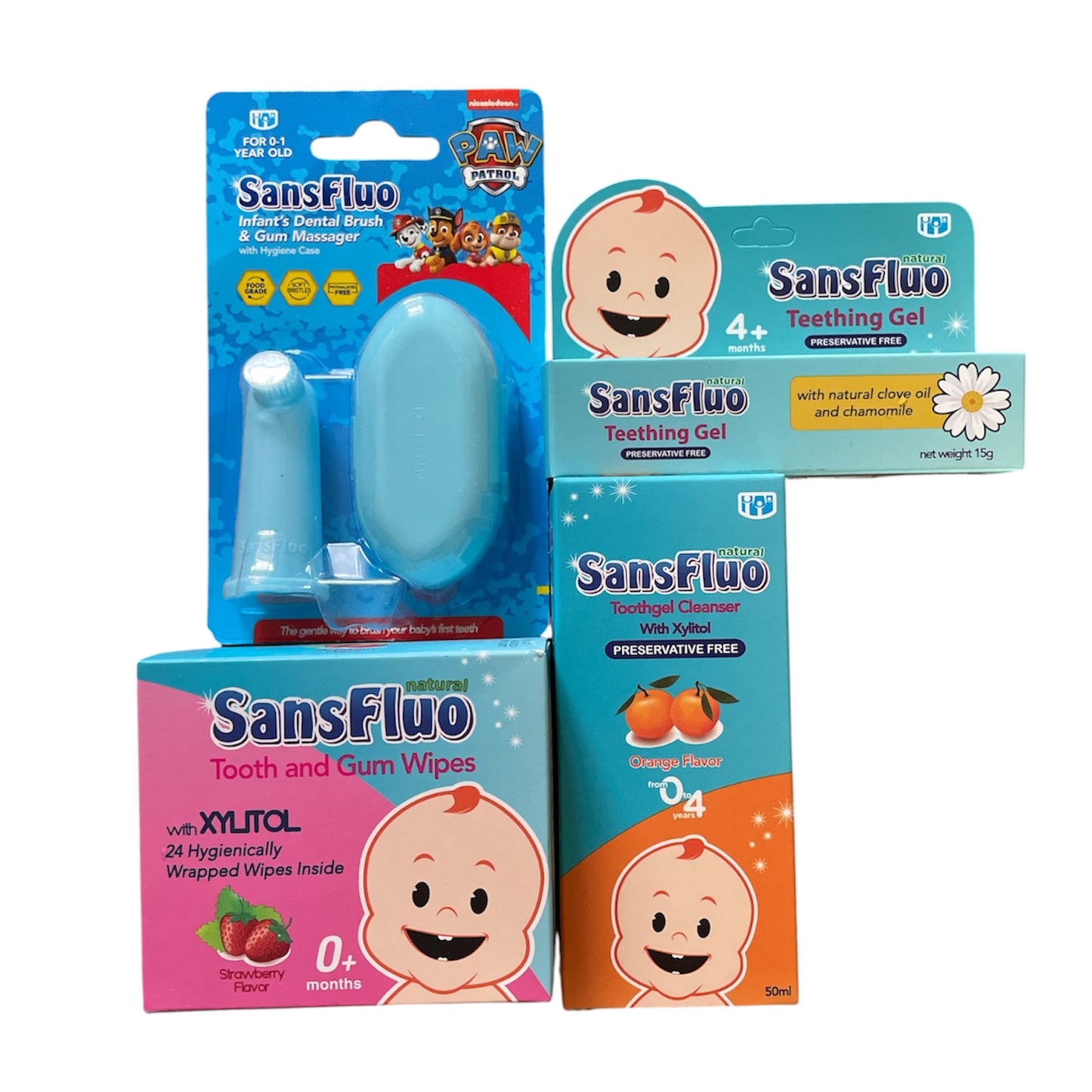 Sanfluo Natural Baby Oral Care Starter Set