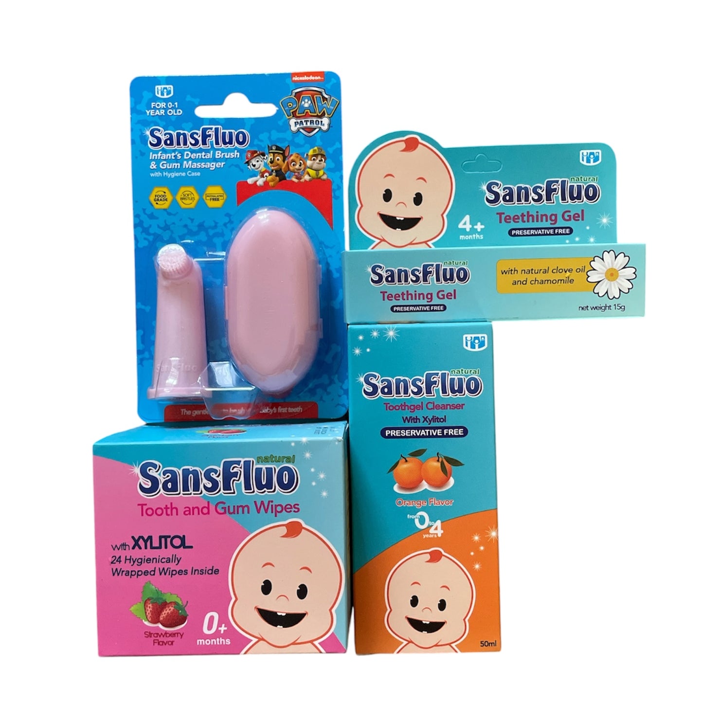Sanfluo Natural Baby Oral Care Starter Set