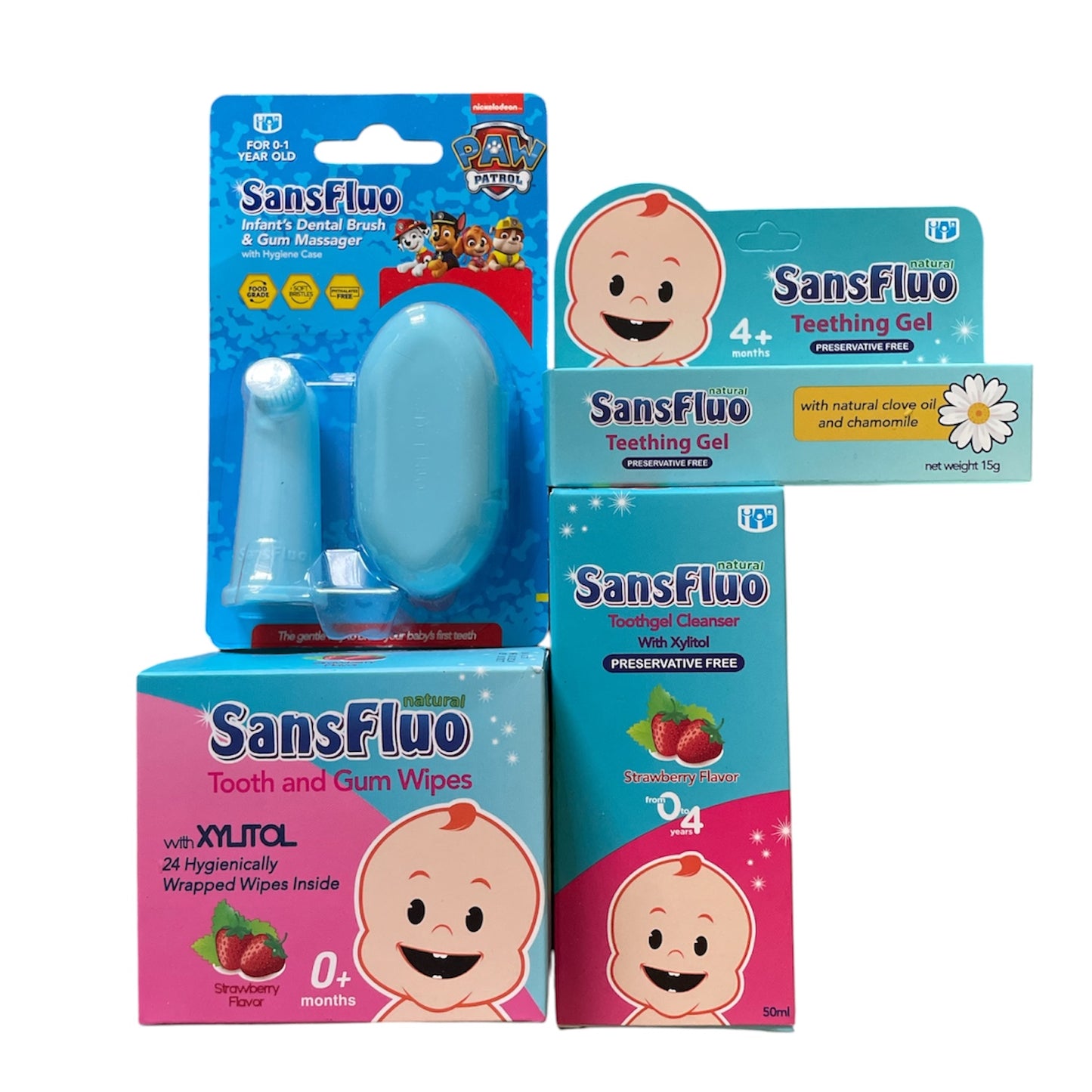 Sanfluo Natural Baby Oral Care Starter Set