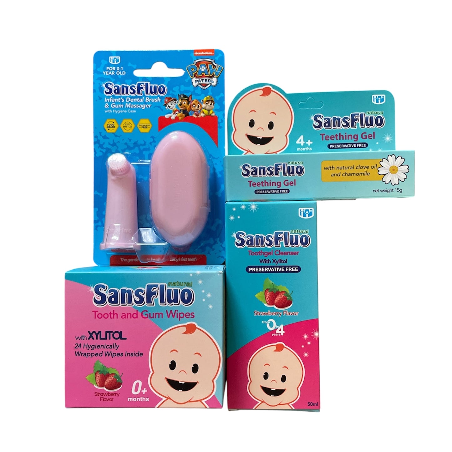 Sanfluo Natural Baby Oral Care Starter Set