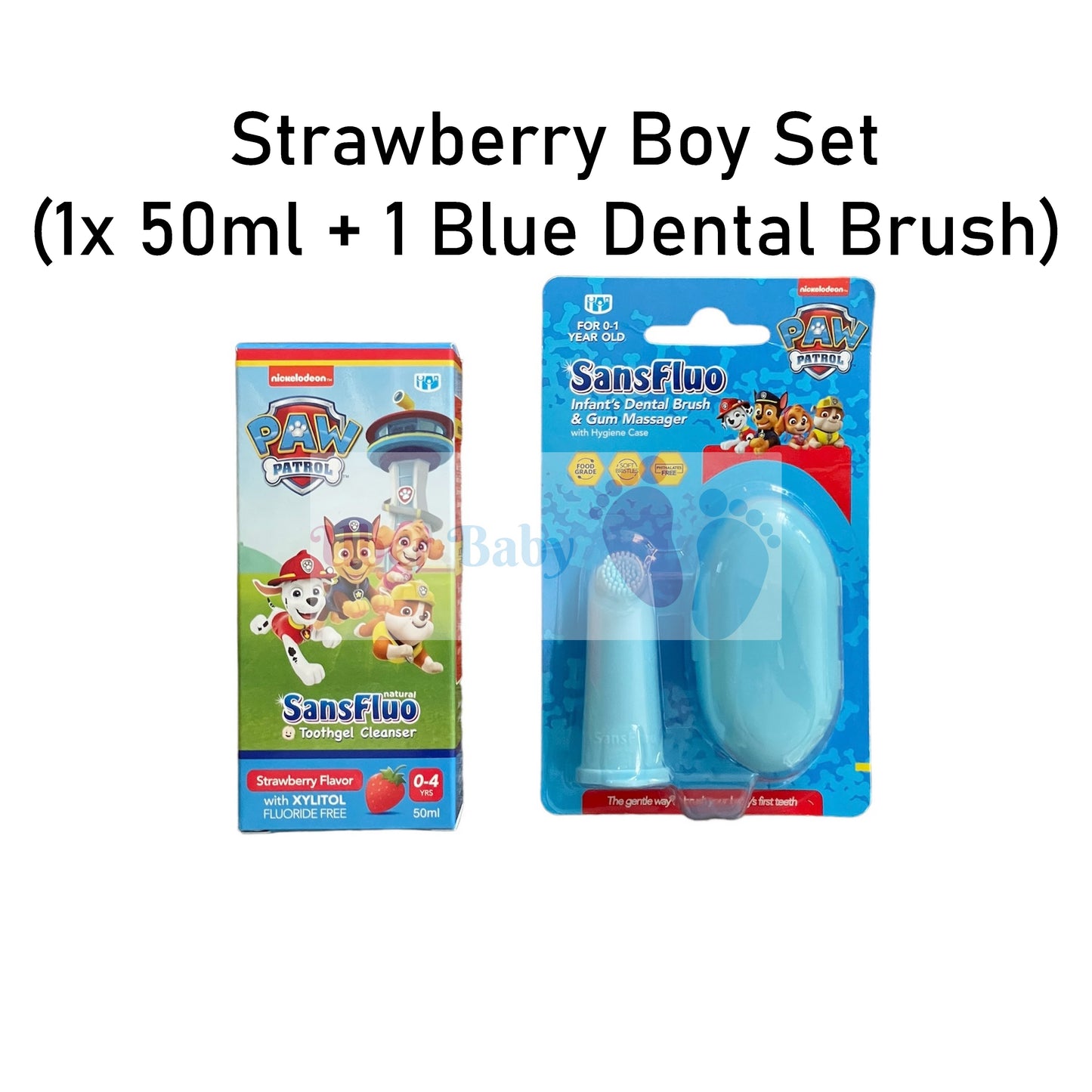 Sanfluo Natural Baby Toothgel – Fluoride Free & Safe to Swallow