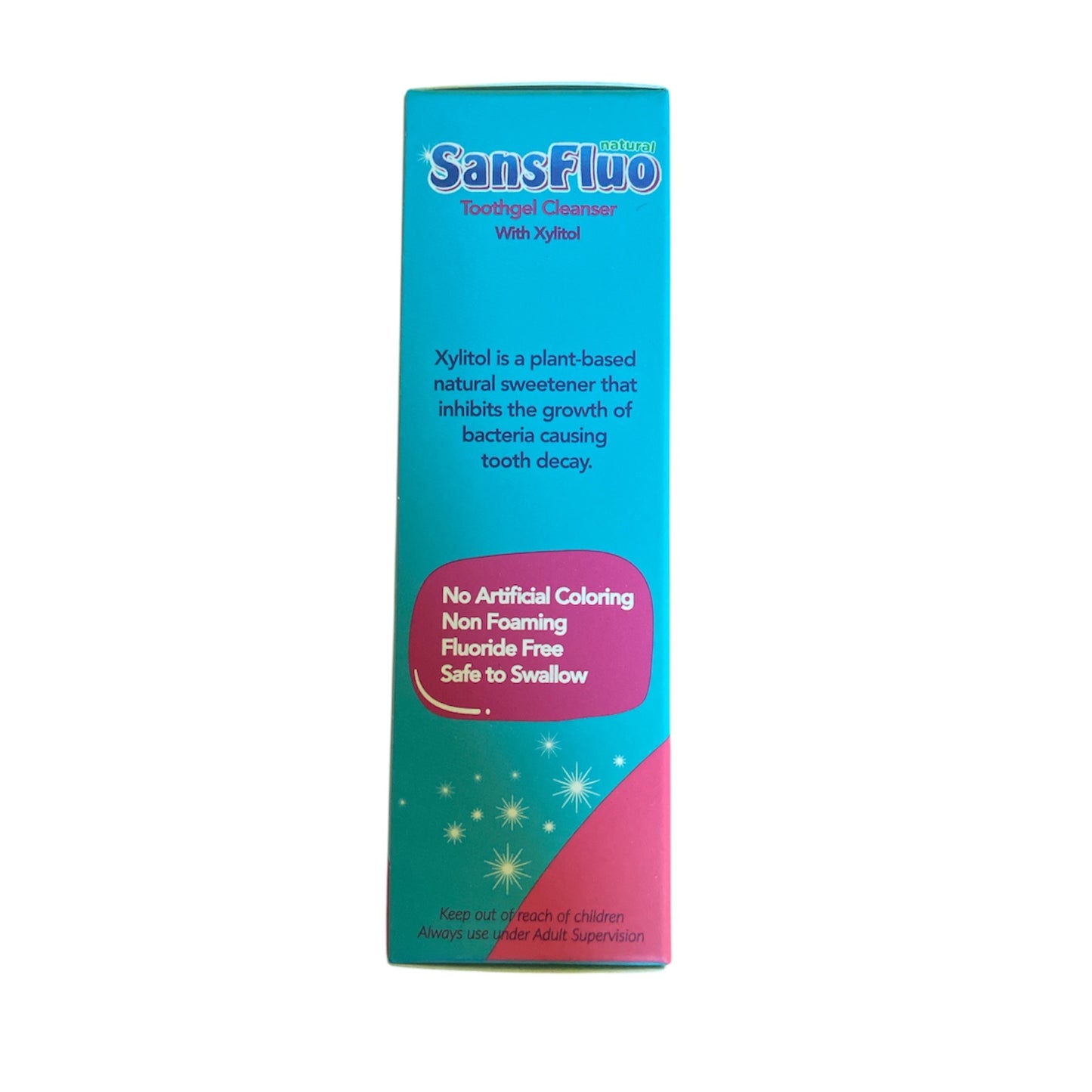 Sanfluo Natural Baby Toothgel – Fluoride Free & Safe to Swallow