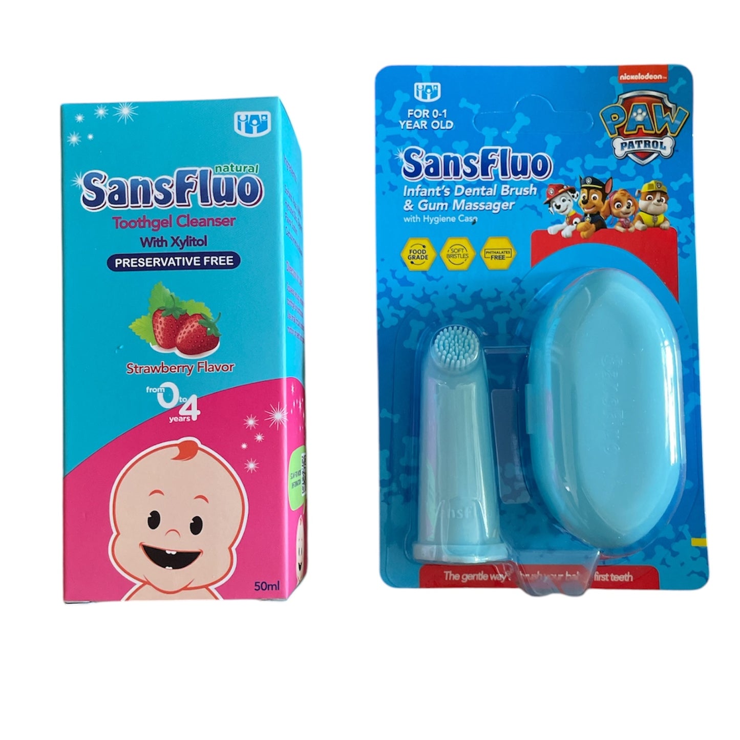 Sanfluo Natural Baby Toothgel – Fluoride Free & Safe to Swallow