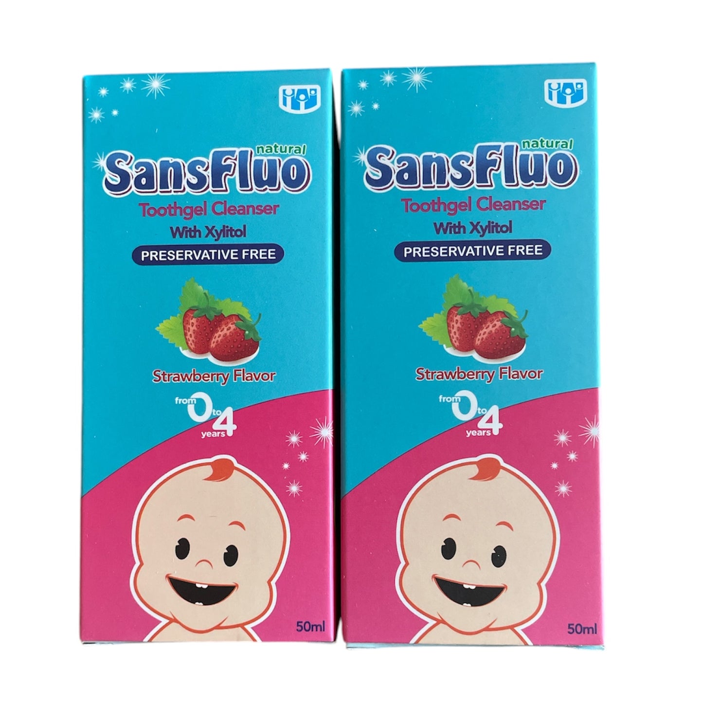 Sanfluo Natural Baby Toothgel – Fluoride Free & Safe to Swallow