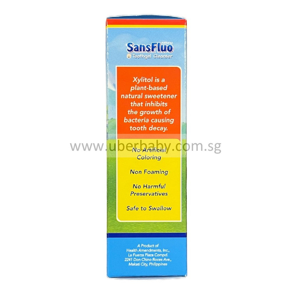 Sanfluo Natural Baby Toothgel – Fluoride Free & Safe to Swallow