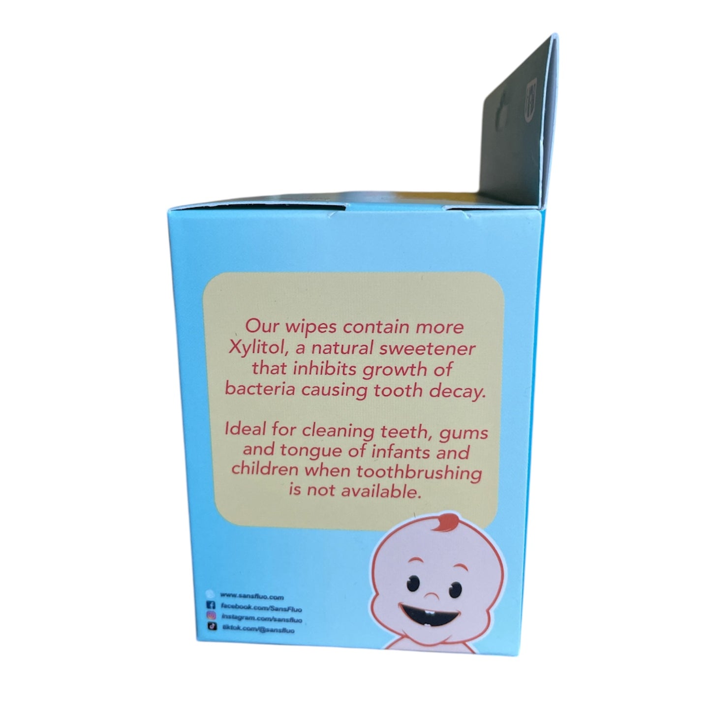 Sanfluo Natural Baby Dental Wipes